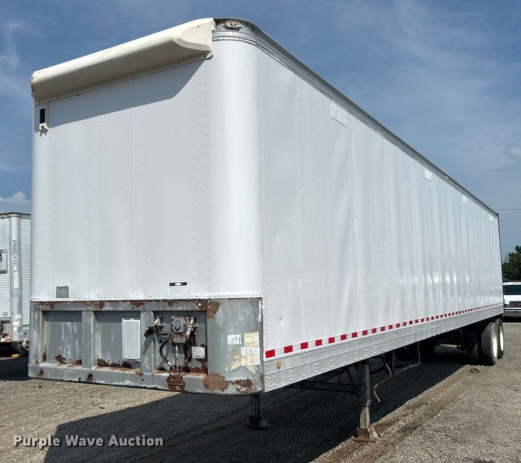 1984 Fruehauf  FBS-F2-45-CT dry van trailer - EG0980