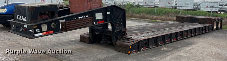 1997 Fontaine TDDHRGT-5-4869AWK lowboy equipment trailer - EJ2940