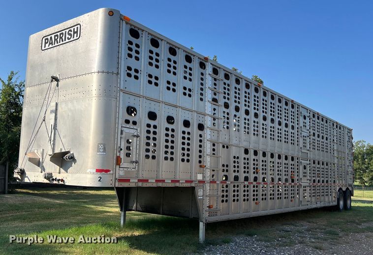 2008 Wilson PSDCL-402 livestock trailer - EJ2946