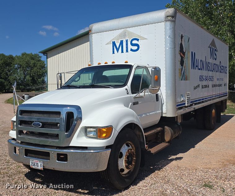 2006 Ford F650 Super Duty XL box truck - OD9729