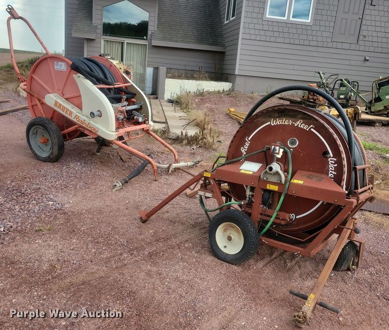 (2) Bauer Rainboy hose reels - DR4463