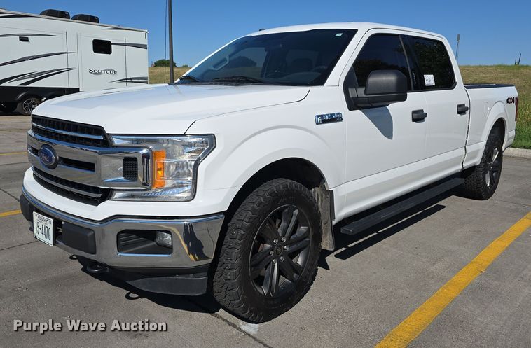 2018 Ford F150 XLT SuperCrew pickup truck - DS4781
