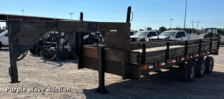 1972 Shop built equipment trailer - EJ8946