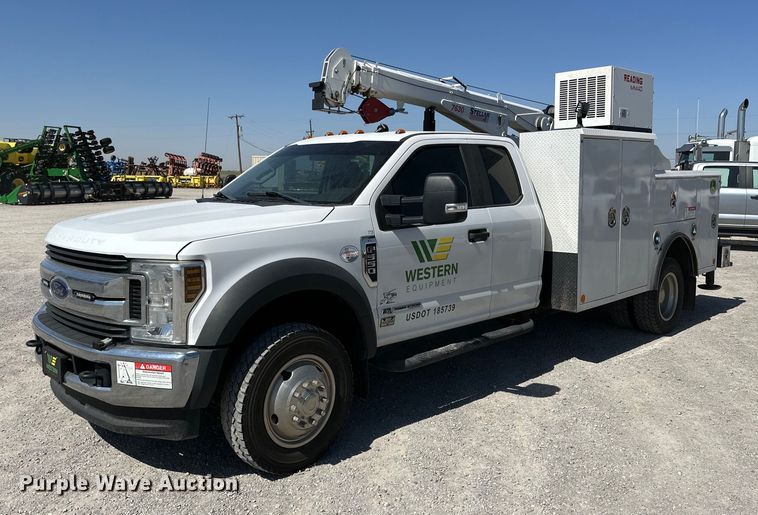 2019 Ford F550 Super Duty XL SuperCab utility / service truck - IB9459