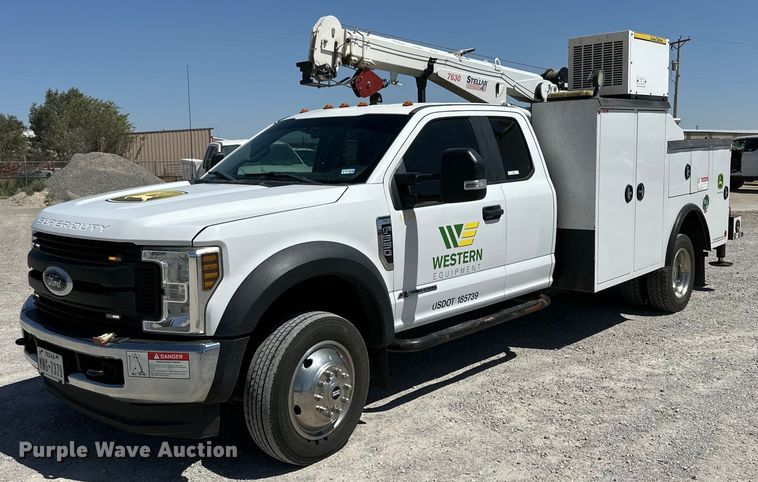 2019 Ford F550 Super Duty XL SuperCab utility / service truck - IB9463
