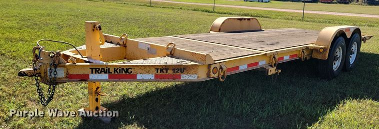 2007 Trail King TKT12U-202 tilt deck equipment trailer - DN3505