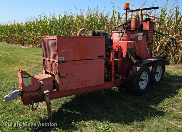 2001 Crafco Supershot SS125 melter applicator - DS4756