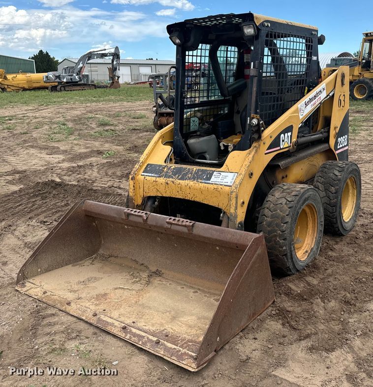2006 Caterpillar 226B skid steer loader - DS7522