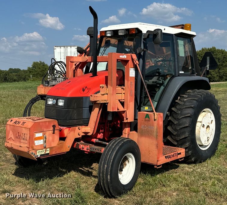 2001 New Holland TS100 tractor - DX1158