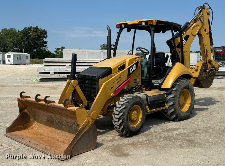 2012 Caterpillar 416F backhoe - DX1177