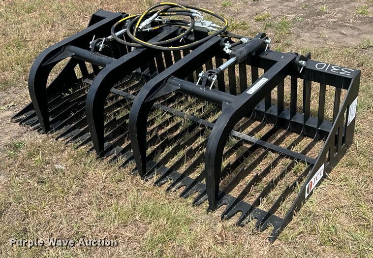 JCT Attachments skid steer grapple bucket - DX1199