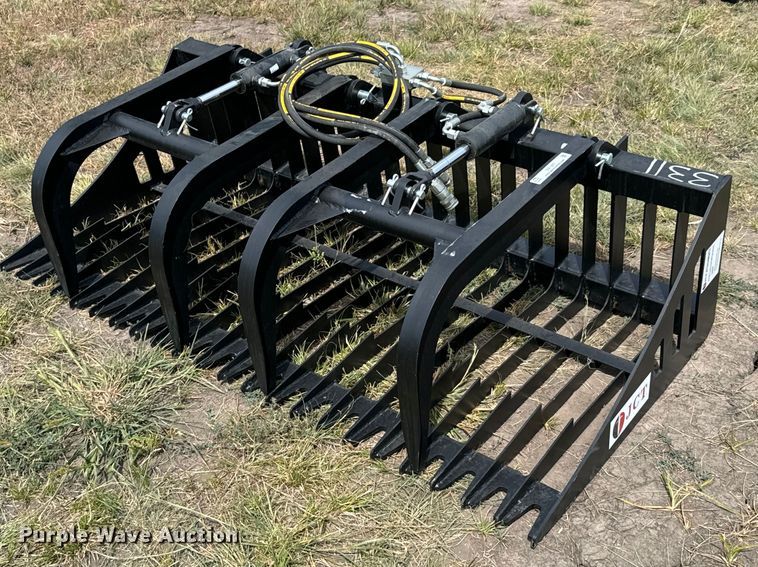 JCT Attachments skid steer grapple bucket - DX1207