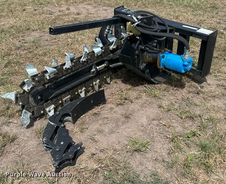 JCT Attachments skid steer trencher - DX1209