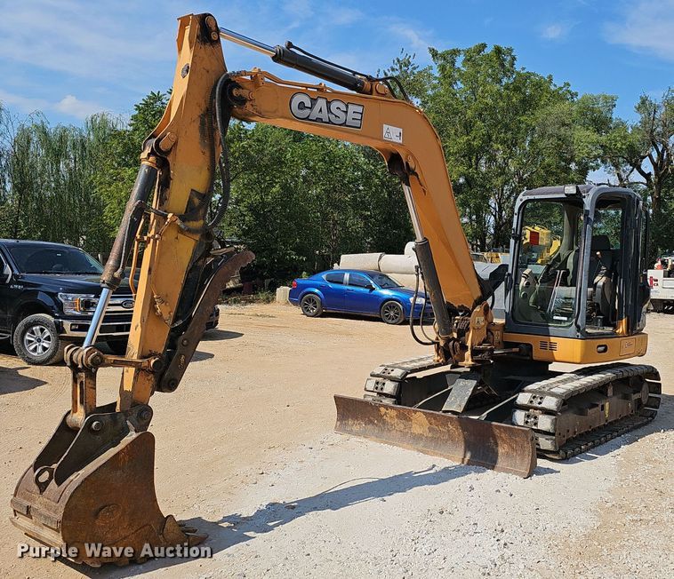 2015 Case CX80C mini excavator - NX9134