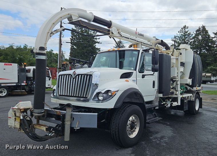 2012 International  WorkStar 7500 sewer jetter truck - OJ9816