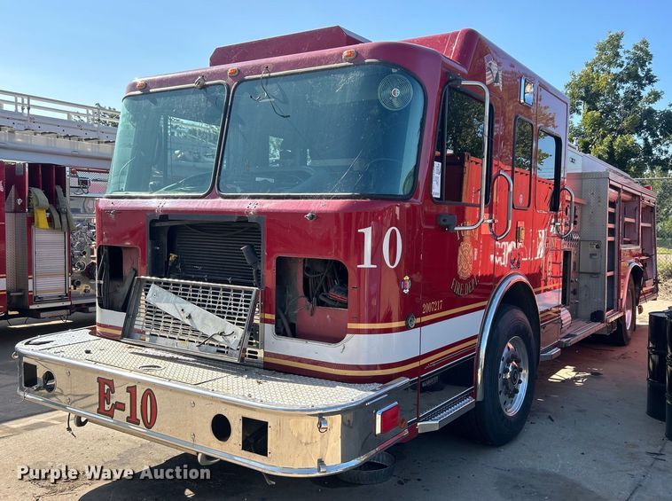 2007 Spartan Gladiator Classic pumper fire truck - DO7471
