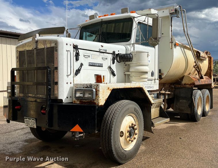 【中古】 緩急時在（続） Kenworth Construction Dump Truck For Sale Near Prescott, Arizona