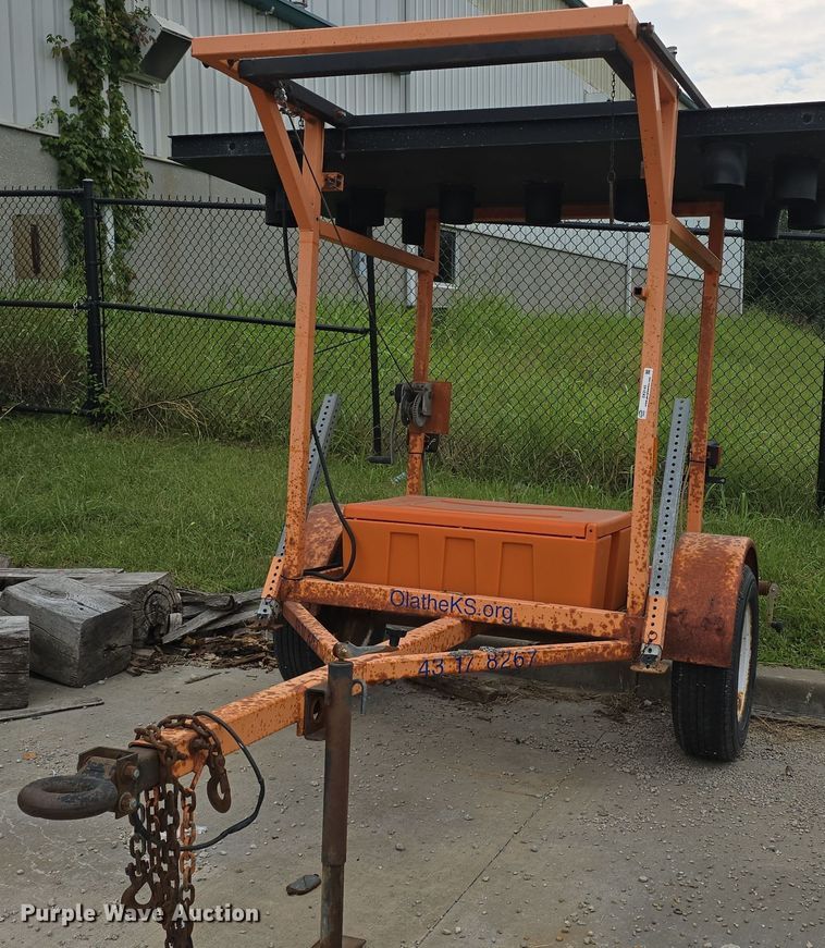 Vermac arrow board trailer - EK2143