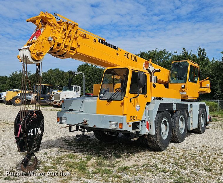 1999 Liebherr LTM 1040/1 crane - NX9104