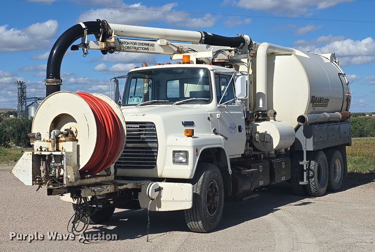 1993 Ford  L8000 sewer rodder truck - OD9730