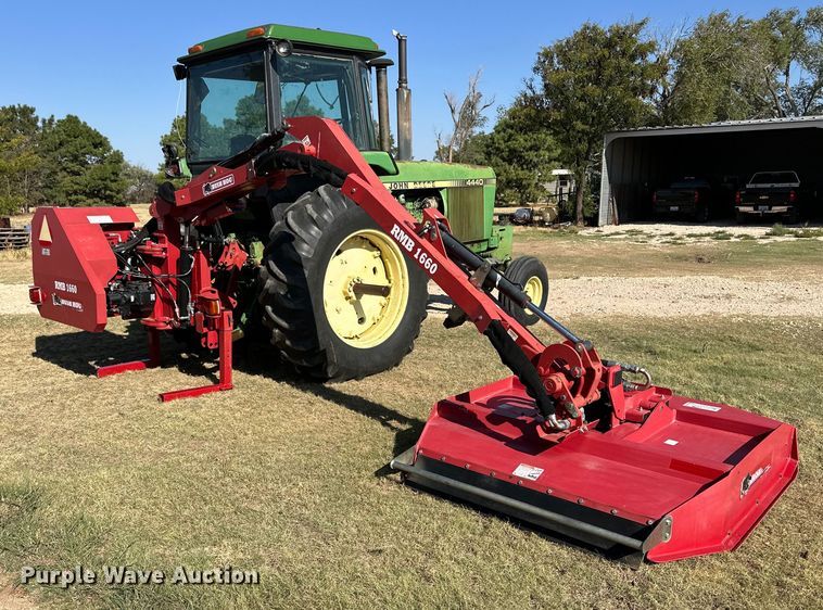 2016 Bush Hog RMB 1660 side boom rotary mower - DD3212