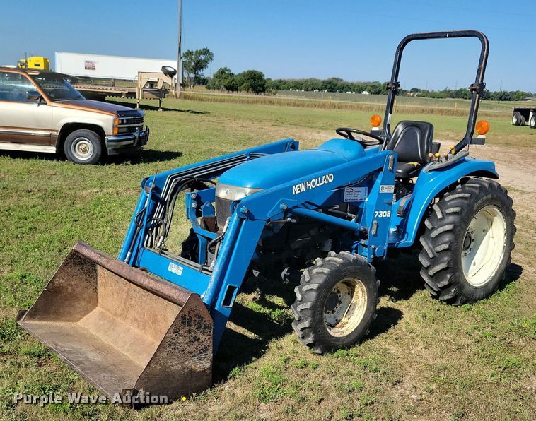1997 Ford New Holland 1630 MFWD tractor - DN3502