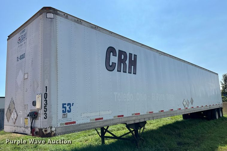 2001 Stoughton  AVW-535T-S-C-AR dry van trailer - DN0766