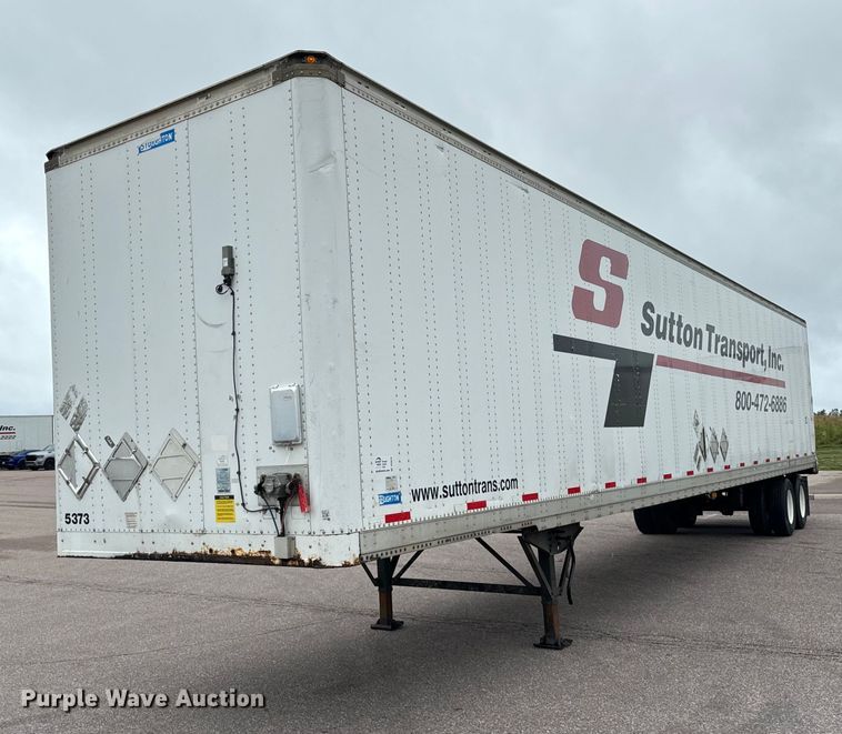 2013 Stoughton  AVW-535T-S-C-AR dry van trailer - DV5870