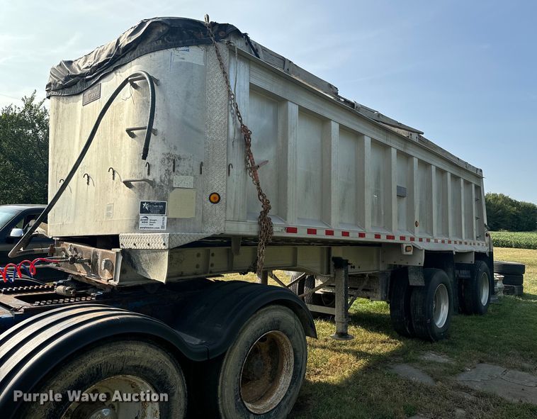 1997 Travis end dump trailer - EE7635