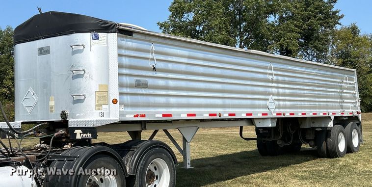 2008 Travis end dump trailer - EK3297