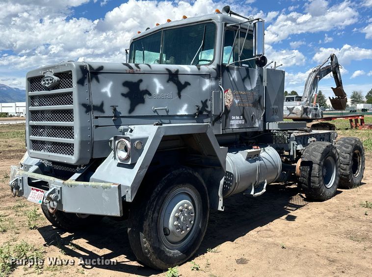 1980 AM General M916 winch truck - LG9030