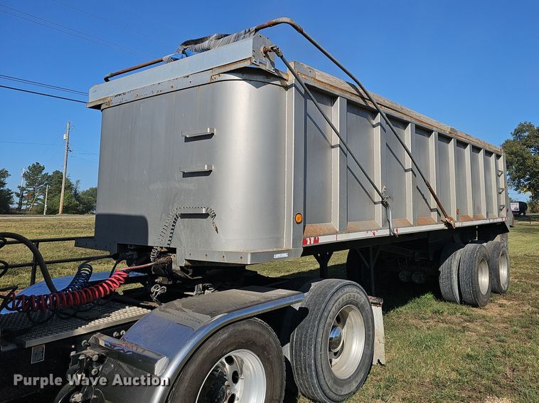 2001 Dump-Rite DR24 end dump trailer - NX9177