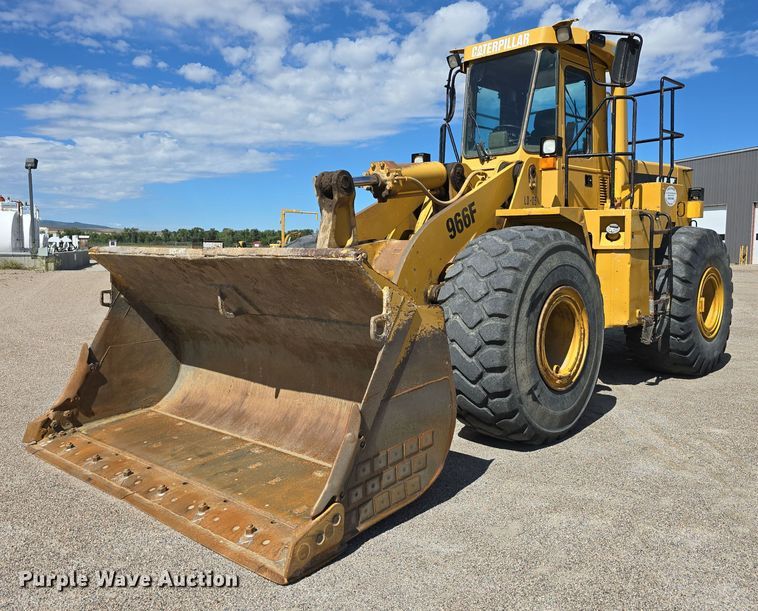 1990 Caterpillar 966F wheel loader - EG9839