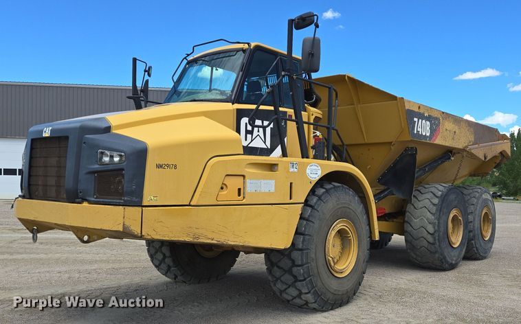 2012 Caterpillar 740B haul truck - EG9840