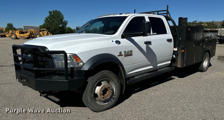 2016 Dodge Ram 4500 Crew Cab utility / service truck - EG9841