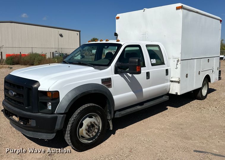 2008 Ford F550 Super Duty  Crew Cab utility / service truck - DD3227