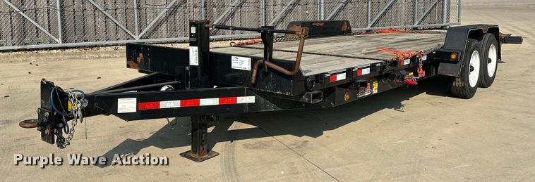 2021 Behnke  TBC12316ET-XL tilt deck equipment trailer - DV5922