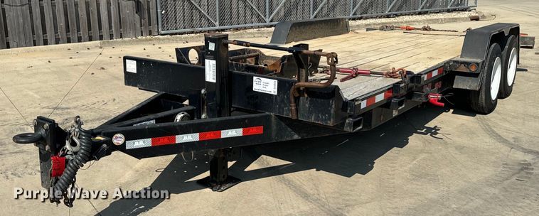 2021 Behnke  TBCT2016ET tilt deck equipment trailer - DV5924