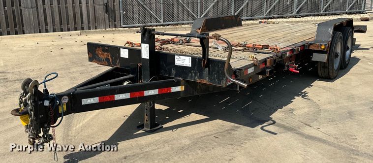 2021 Behnke  tilt deck equipment trailer - DV5936