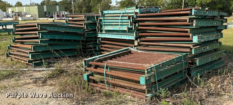 Approximately 80 roller conveyors - DX1276