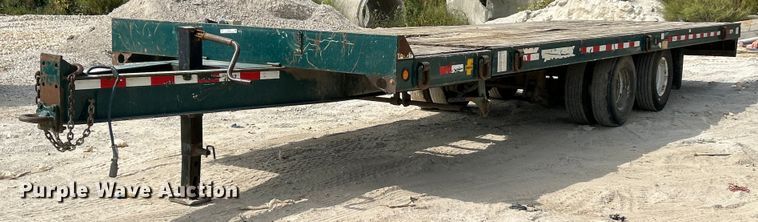2010 Towmaster T-20 Deck Over Tilt tilt deck equipment trailer - EK3327