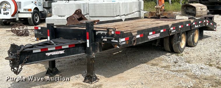 2005 Towmaster T-30 equipment trailer - EK3328