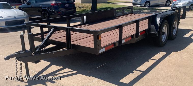 2024 Shop built 18' utility trailer - JT9779
