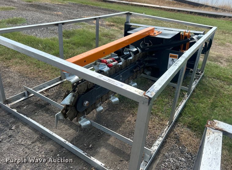 2023 Wolverine TCR-12-48H skid steer trencher - NB9455