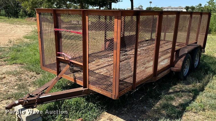 Shop built  utility trailer - NQ9741