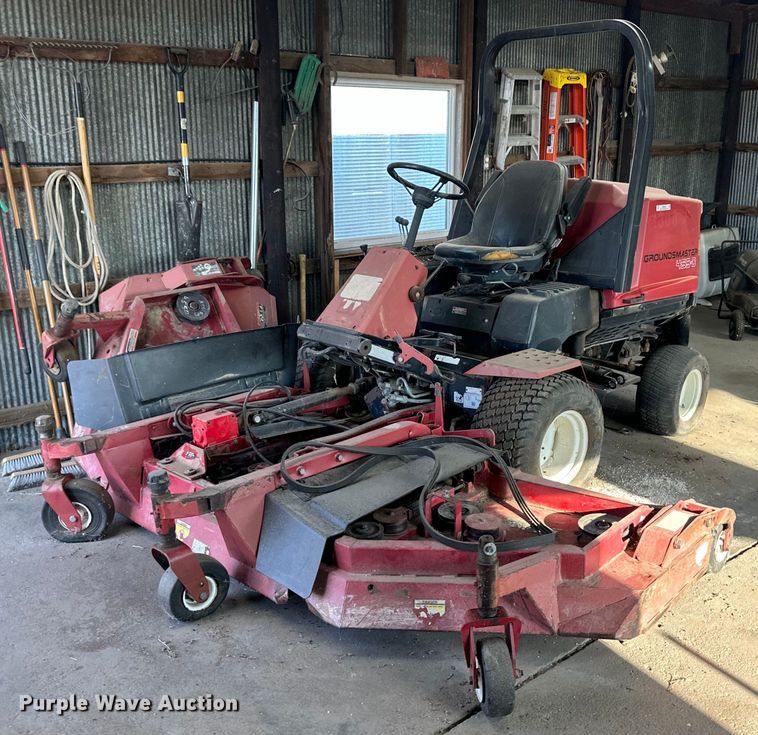 Toro 455-D Groundmaster lawn mower - OM9685