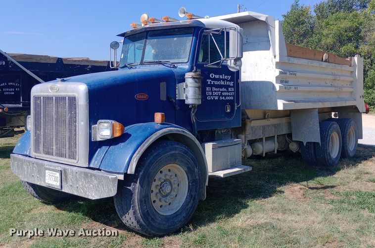 2000 Peterbilt 357 dump truck - DH1400