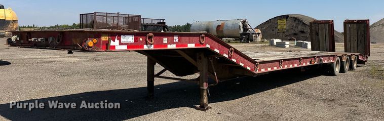 2001 Talbert equipment trailer - DN0739