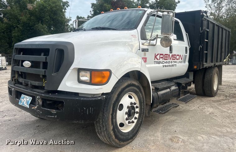 2008 Ford F750 Super Duty dump truck - DO7464
