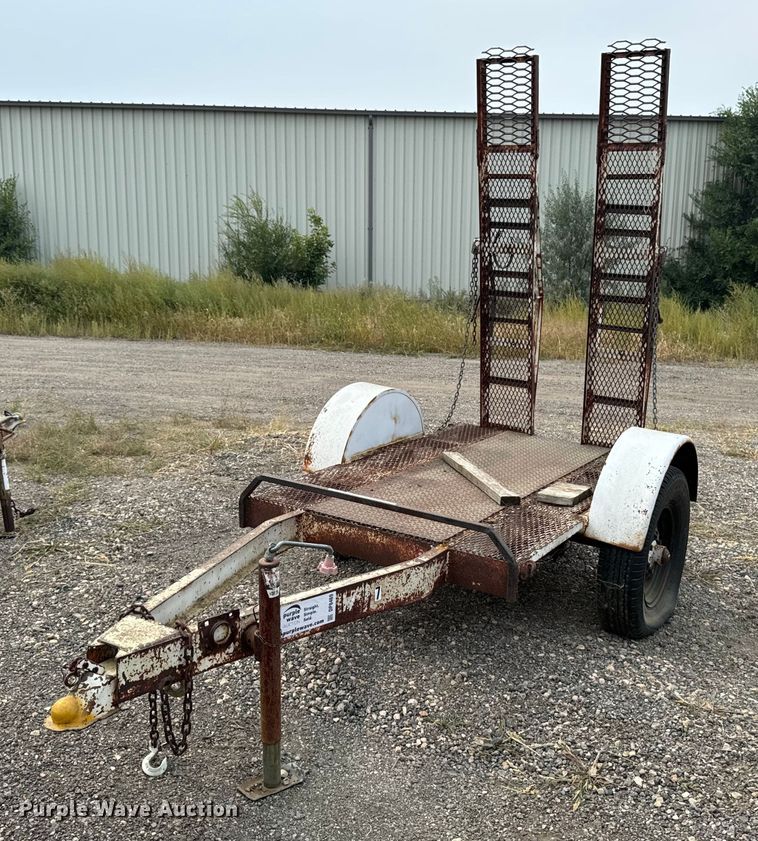 Shop built utility trailer - DP8469